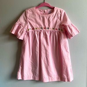 Ralph Lauren Baby Girl Pink Short Sleeved Dress